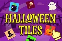 Jogo de colapso de peças com tema de Halloween