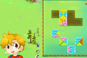 Happy Farm oferece desafios lógicos nos campos neste jogo online