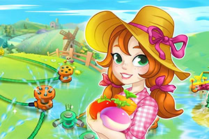 Happy Farm: One Line Only, é um maravilhoso jogo de quebra-cabeça em uma linda atmosfera rural