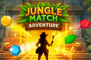 Combina gemas da selva em aventuras amazónicas!