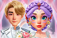 Cria visuais de casamento de sonho para estrelas de K pop nesta história