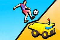 Kick and Ride é um jogo de quebra-cabeça baseado em física, com dois modos