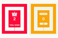 Toque para virar, evite as bordas da pista