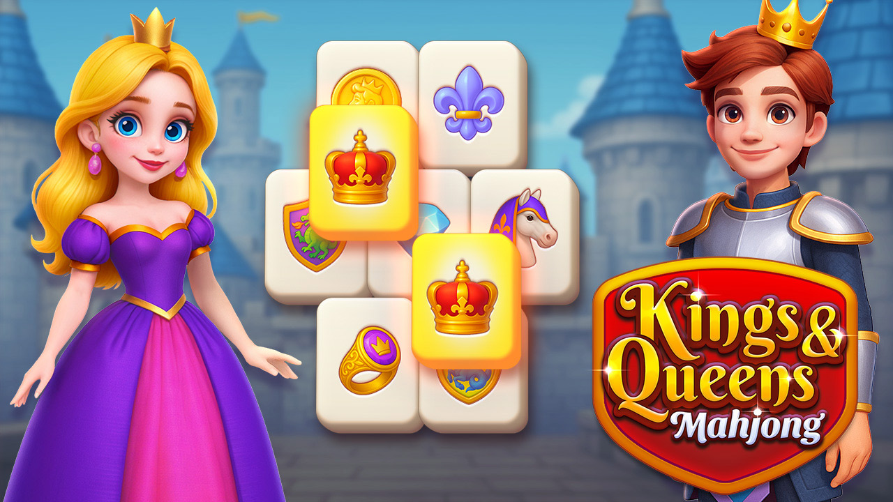 Kings & Queens Mahjong 🕹️ Jogue Grátis no Play123