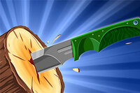 Teste suas habilidades de arremesso de facas