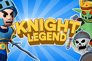 Knight Legend é uma aventura épica de combate contra monstros