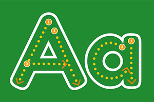 Ajude crianças pequenas a aprender a escrever letras, números, formas, animais e muito mais