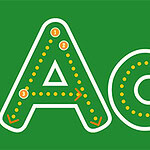 Ajude crianças pequenas a aprender a escrever letras, números, formas, animais e muito mais