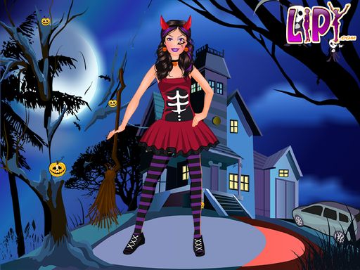 INSTAGIRLS HALLOWEEN DRESS UP jogo online gratuito em