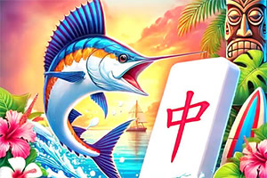 Colete todos os itens havaianos neste jogo diário de Mahjong at Home