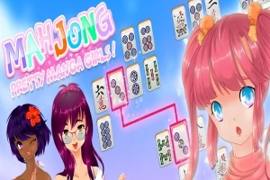 Mahjong Pretty Manga Girls