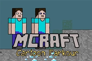 Mcraft Cartoon Parkour