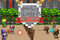 Leva o teu exército à vitória em Mini Fighters: Quest & Battle