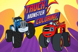 Monster Truck Coloring