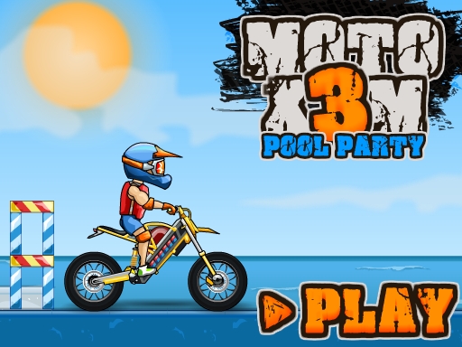 Moto X3M: Pool Party 🕹️ Jogue no Jogos123