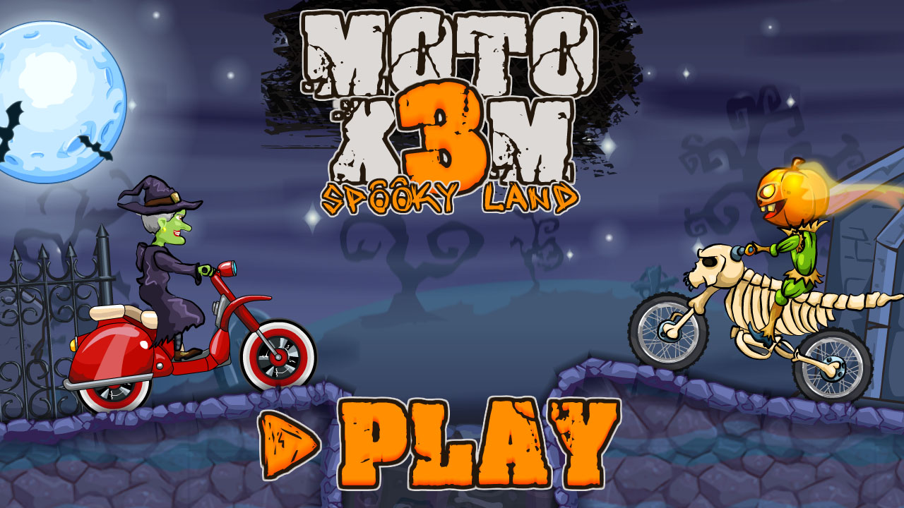 Moto X3M Terra Assustadora - Jogo Gratuito Online