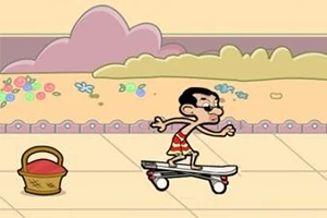 Mr Bean Skidding