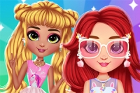 Princess Fashion Dress Up 🕹️ Jogue no Jogos123