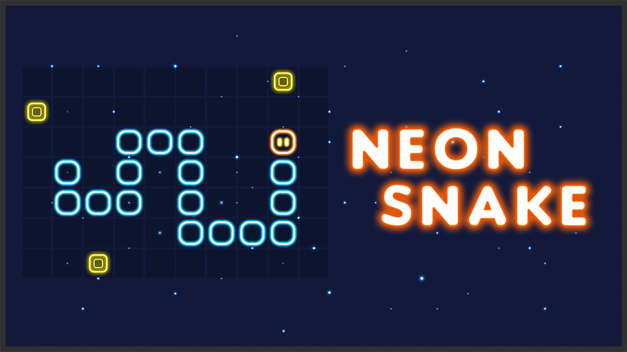 Neon Snake Game - Jogo Gratuito Online