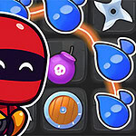 Personagem de desenho animado vestido de astronauta com adereços de jogo no fundo