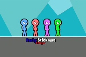 Party Stickman: 4 Player  Jogue Agora Online Gratuitamente - Y8.com