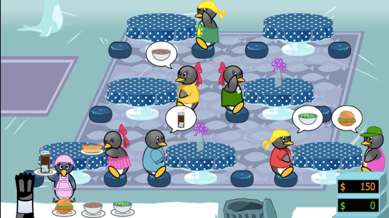 Penguin Cafe 🕹️ Jogue Penguin Cafe Grátis no Jogos123
