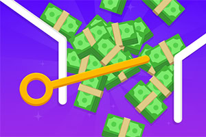 Pull the Pin: Much Money é um clássico jogo de quebra-cabeça matemático com pinos