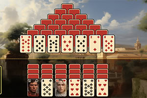 Joga Pyramid Solitaire na Roma Antiga
