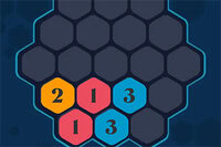 Una números no tabuleiro e mire no 7