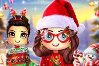 Roblox Christmas Dress Up é um divertido jogo de vestir com tema natalino e