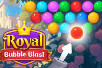 Estoure as bolhas em Royal Bubble Blast