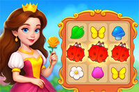 Royal Garden Match é um belo jogo match-3 inspirado em jardinagem e paisagismo