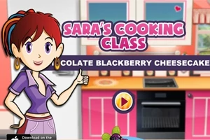 Jogo Sara's Cooking Class: Blackberry Cheesecake no Jogos 360