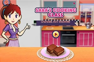 Jogo Sara Cozinha Brownie de Caramelo no Jogos 360