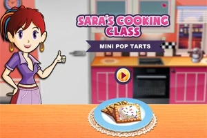 Jogo Culinária da Sara: Mini Pop-Tarts online. Jogar gratis