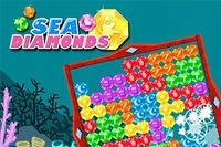 Jogar o melhor jogo de diamantes ... no mar