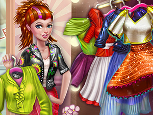 Princess Fashion Dress Up 🕹️ Jogue no Jogos123