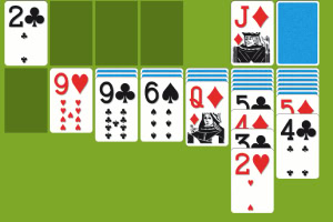Simple Solitaire é o clássico paciência Klondike