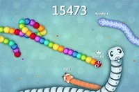 Worms Zone: A Slithery Snake 🕹️ Jogue no Jogos123