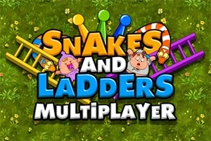 Snakes and Ladders: Multiplayer 🕹️ Jogue no Jogos123