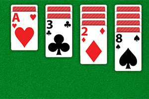 Desfruta de uma coleção premium de Solitário com 12 jogos de cartas populares num só lugar