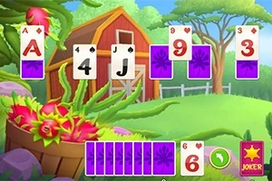 Desfruta deste ótimo jogo de Tropical Tripeaks Solitaire