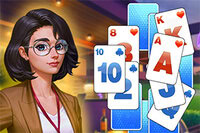 Resolve crimes com cartas solitaire