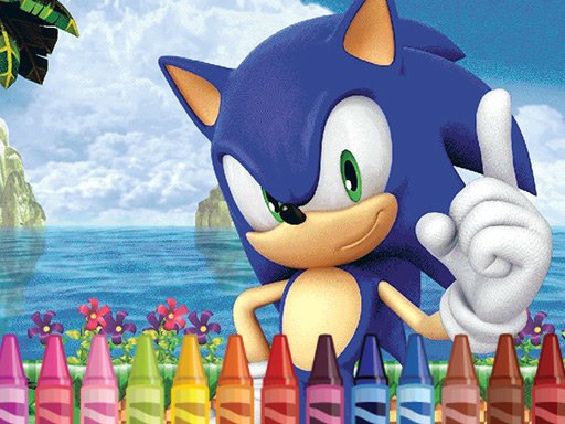 Sonic Coloring 🕹️ Jogue Sonic Coloring no Jogos123