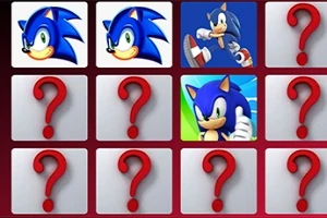Sonic Memory Match-Up 🕹️ Jogue no Jogos123