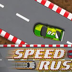 Speed Rush Dirija seu carro pela corrida, desviando dos obstáculos
