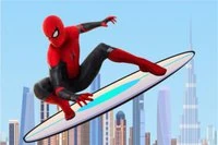 Spider-man Super Windsurfing