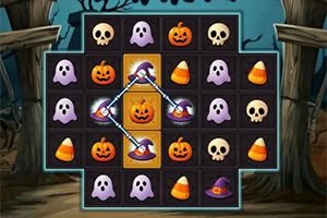 Spooky Chains Spooky Chains é um divertido puzzle de Halloween
