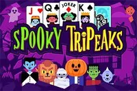 Jogo dos Tripeaks para o Halloween