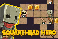 Guia Squarehead Hero por masmorras estratégicas por turnos
